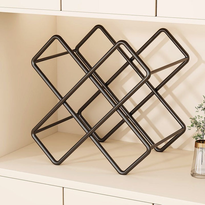 Hampton Modern Geometric Wine Rack