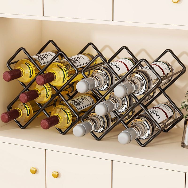 Hampton Modern Geometric Wine Rack