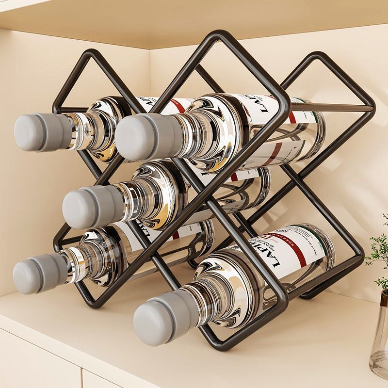 Hampton Modern Geometric Wine Rack