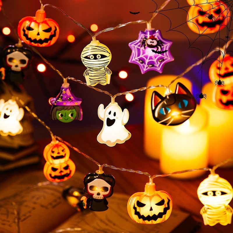 Spooky Glow Halloween String Lights