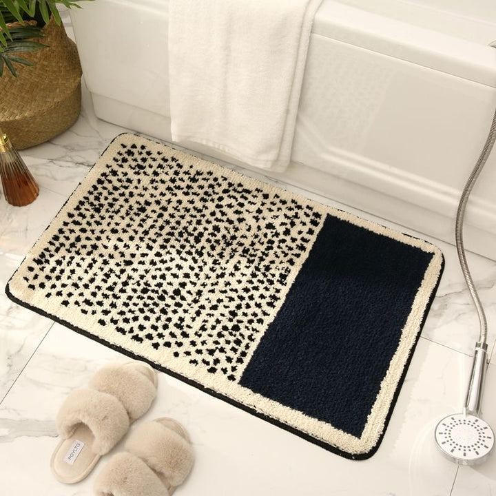 Caina Bold Stripe Absorbent Bath Mat