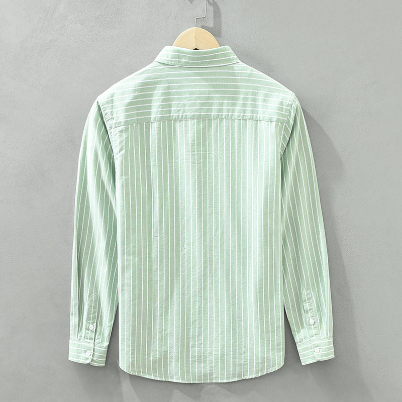 Coastal Stripe Linen Shirt