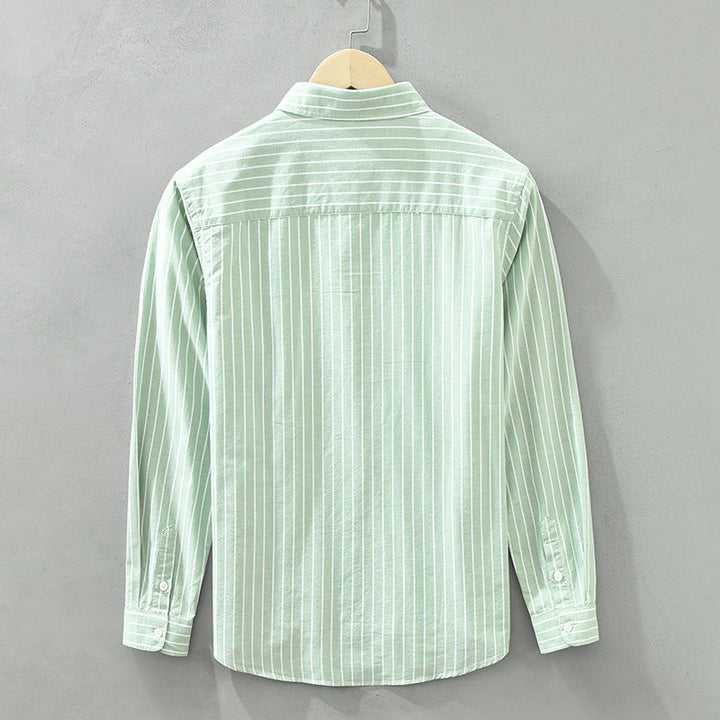 Coastal Stripe Linen Shirt