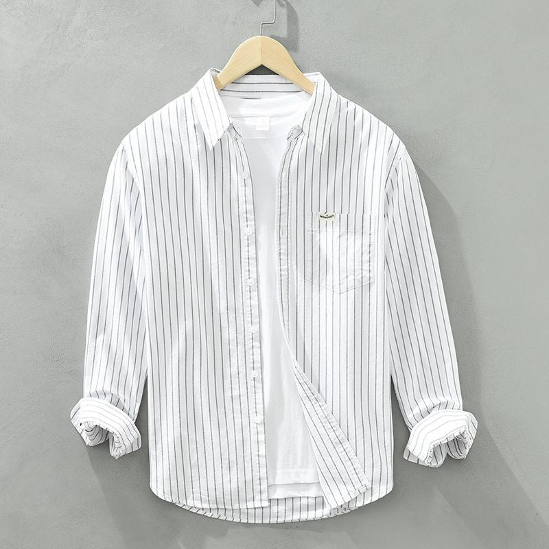 Coastal Stripe Linen Shirt