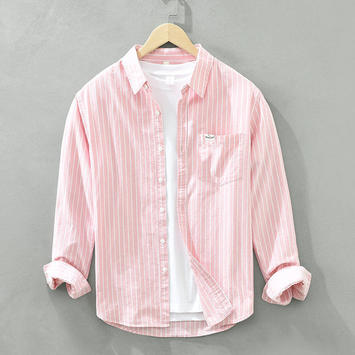 Coastal Stripe Linen Shirt