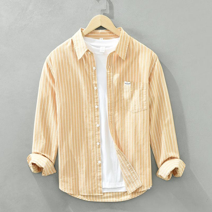 Coastal Stripe Linen Shirt