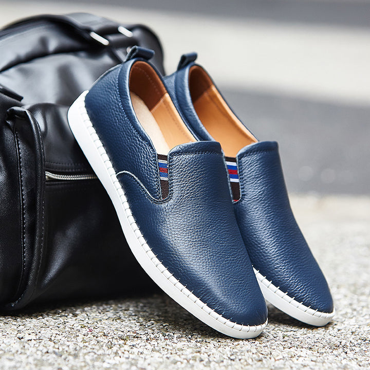 Veneto Leather Slip-Ons