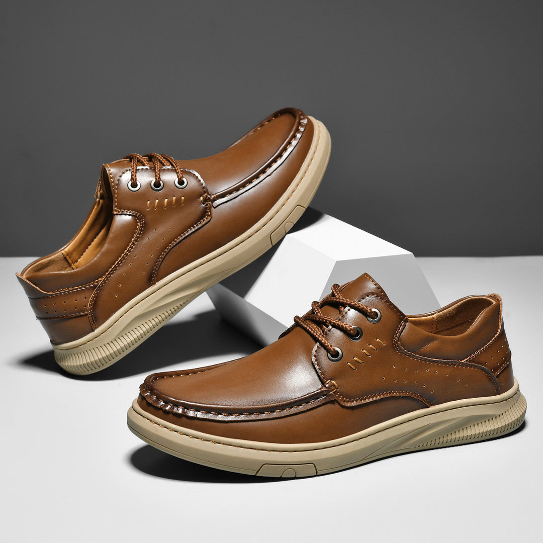 Lorenzo Genova Leather Sneakers