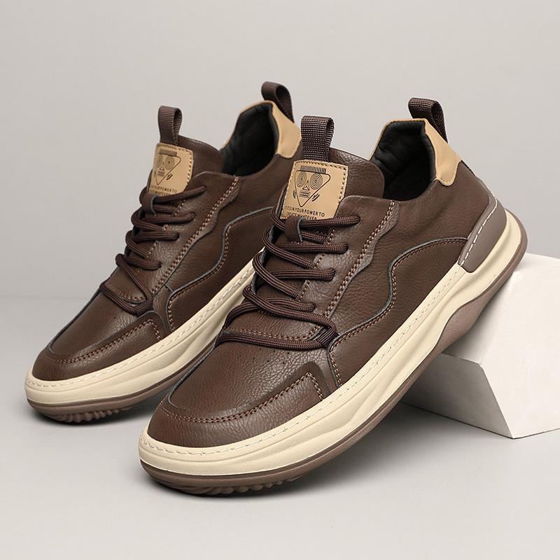 Antonio Italiana Genuine Leather Sneakers - Ferruccio Mancini Collection