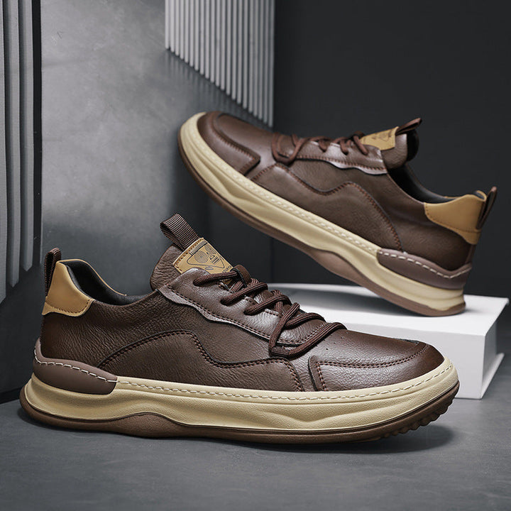 Antonio Italiana Genuine Leather Sneakers - Ferruccio Mancini Collection