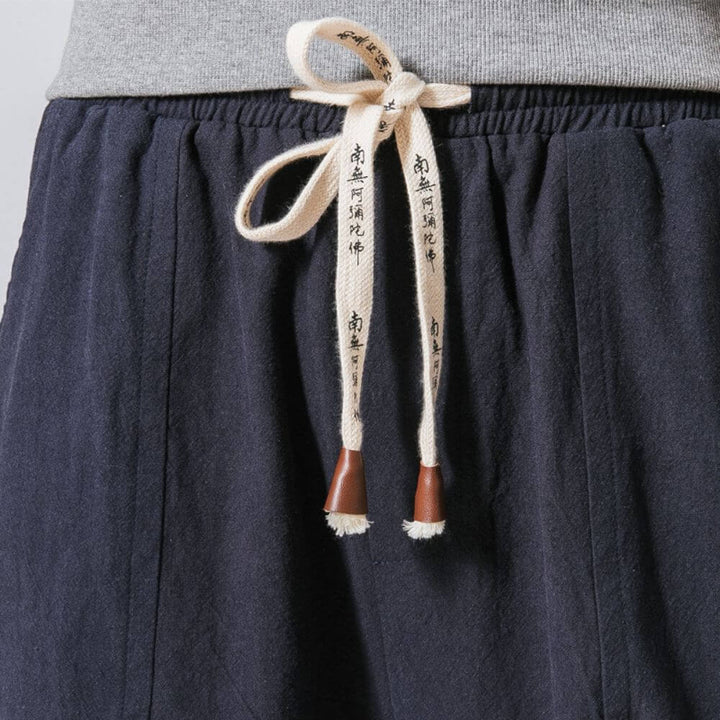 Aokumo - Cotton Harem Pants