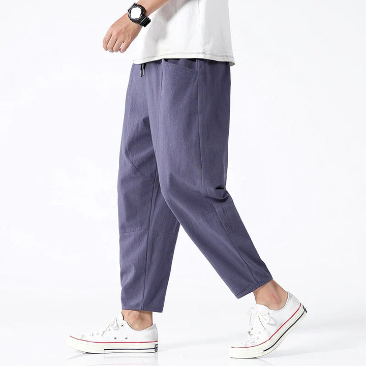 Zen Cropped Cotton Pants