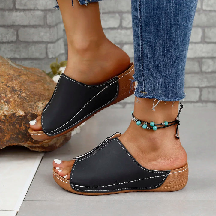 KALIA MAY LEATHER SANDAL