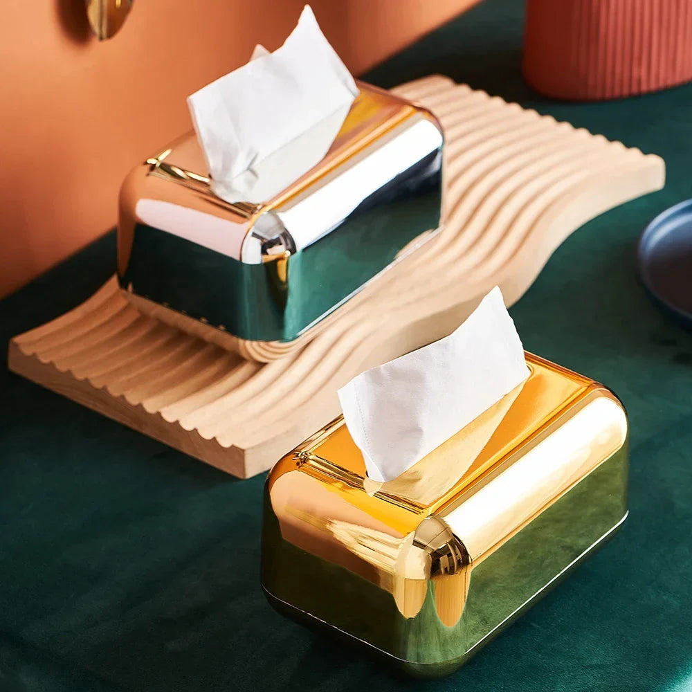 Aurum Elegance Tissue Box