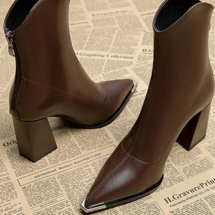 Emily Chrome Tip Chelsea Boot