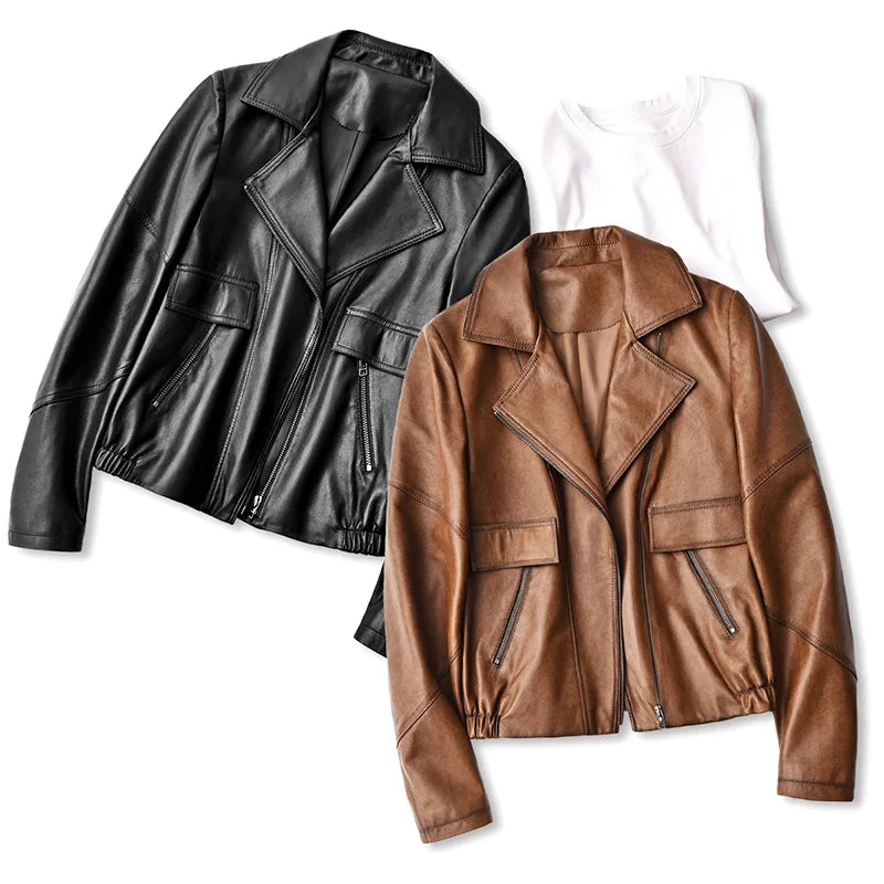 ALESANDRA ATTILI LEATHER JACKET