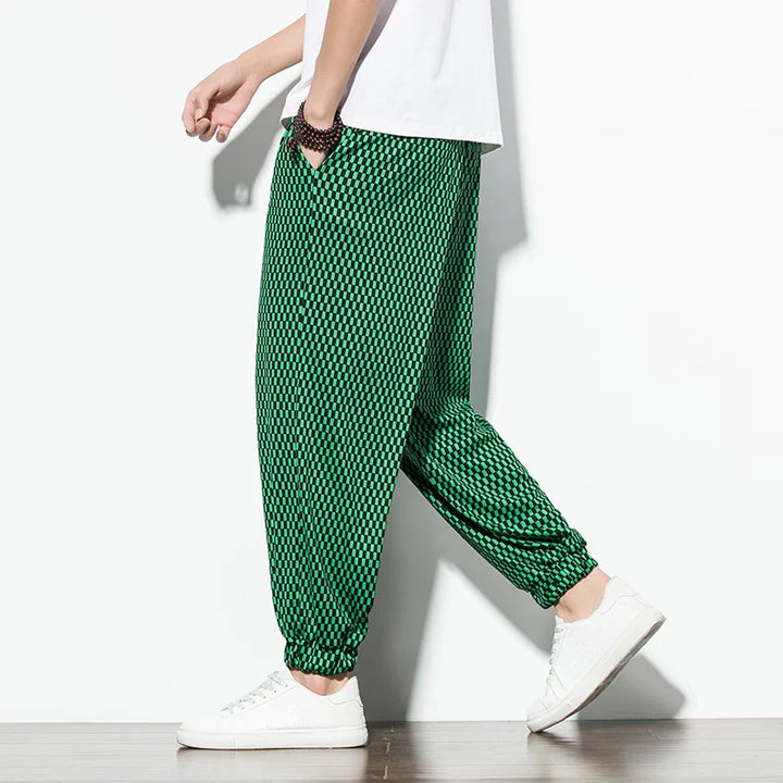 Verde Pulse Cotton Linen Pants