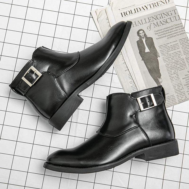 Deseo Genuine Leather Boots - Ferruccio Mancini Collection