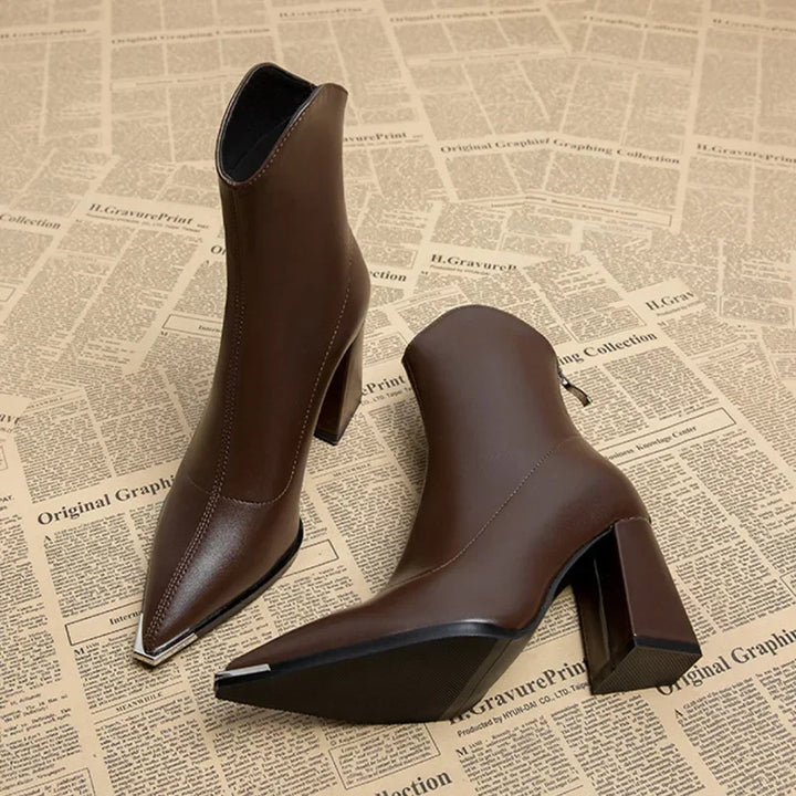 Emily Chrome Tip Chelsea Boot