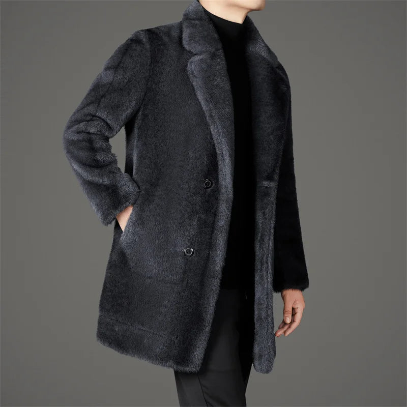 Giovanni Velvet Mink Coat