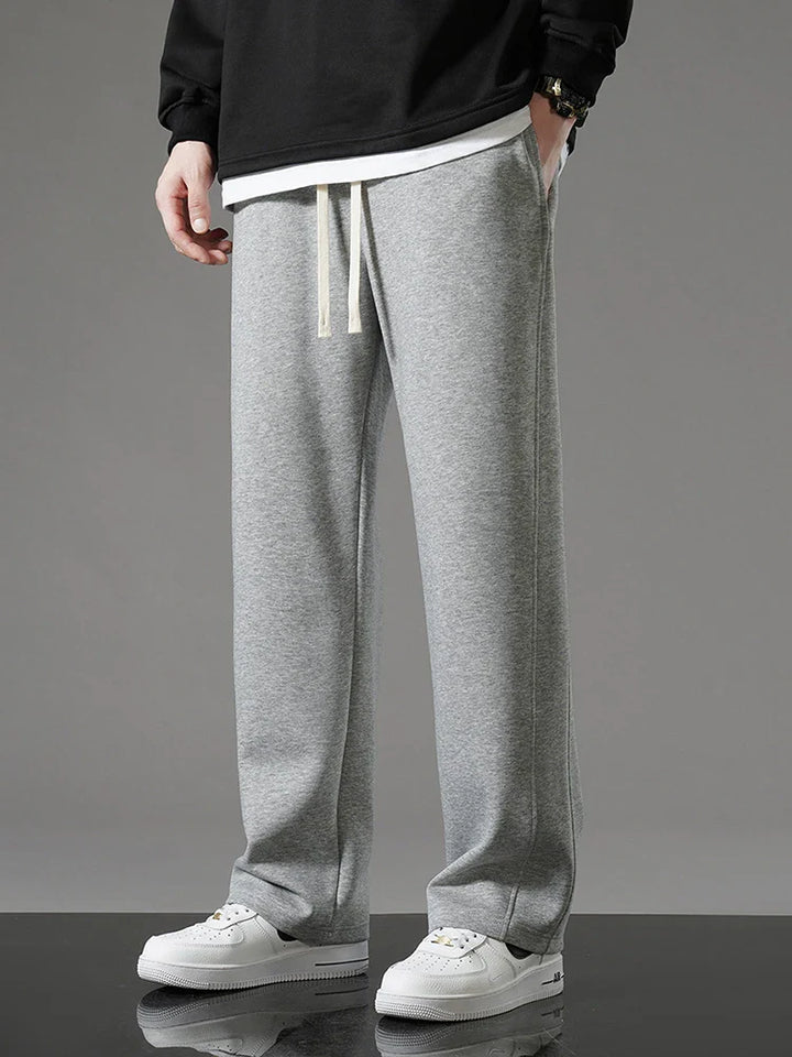 Alba Cotton Wide-Leg Lounge Pants