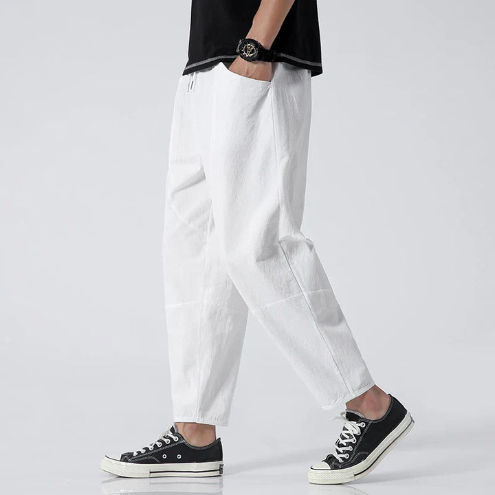 Zen Cropped Cotton Pants
