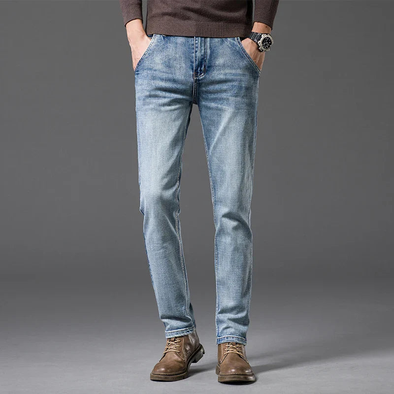 Classic Light Wash Jeans