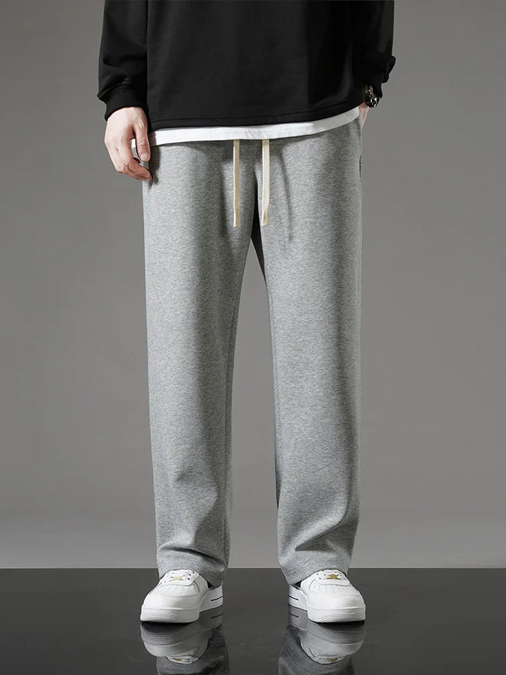 Alba Cotton Wide-Leg Lounge Pants