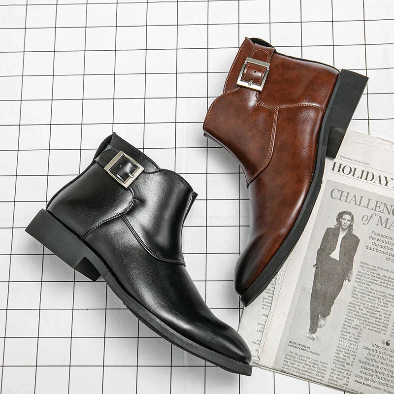 Deseo Genuine Leather Boots - Ferruccio Mancini Collection