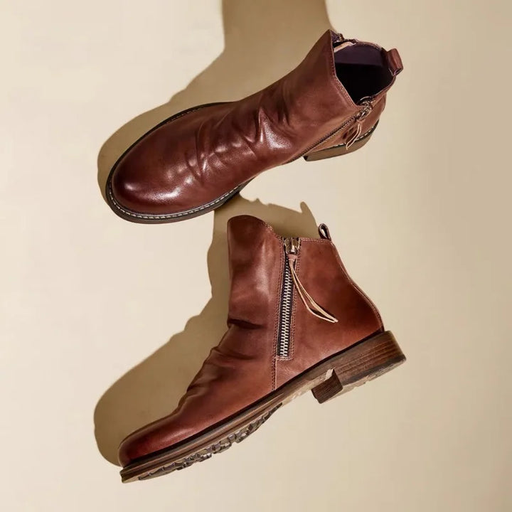 Pietro Rinaldi Leather Chelsea Boots - Ferruccio Mancini Collection