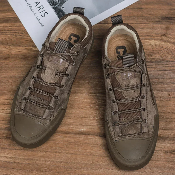 CAT® MetroStride Leather Sneakers