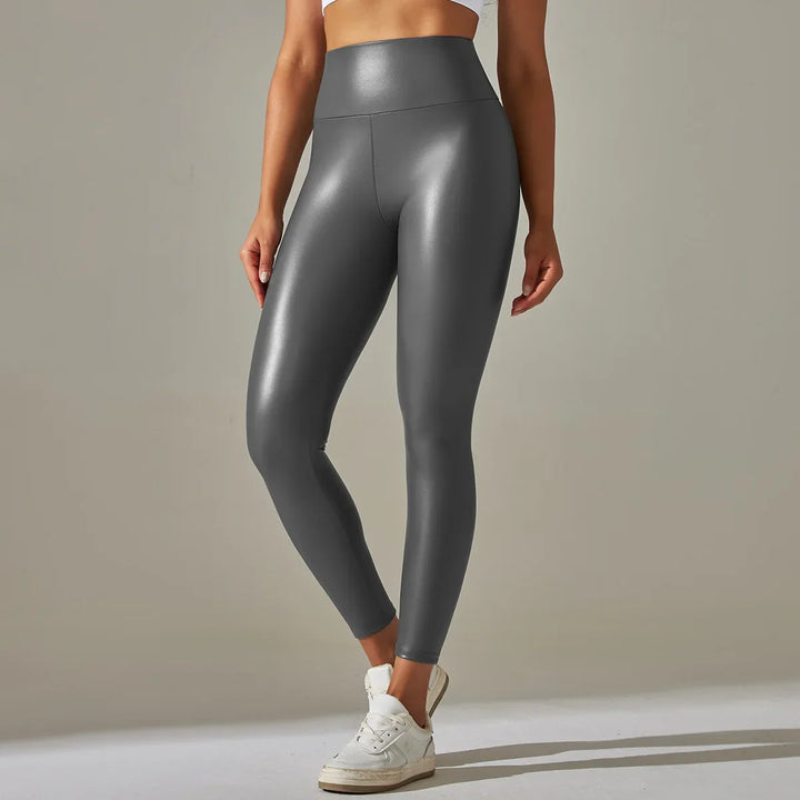 OLIVIARA LEATHER LEGGINGS