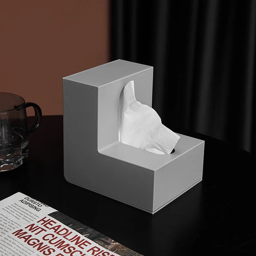 Avant-Garde Right Angle Tissue Box Holder