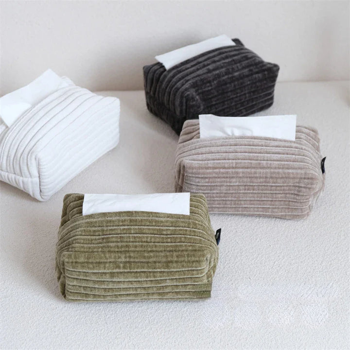 Velour de Luxe Tissue Box Holder