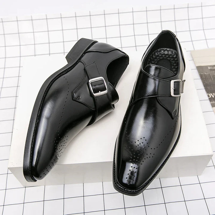 Belmont Leather Dress Shoes - Ferruccio Mancini Collection