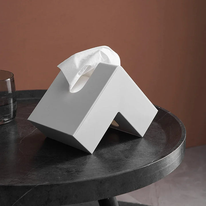 Avant-Garde Right Angle Tissue Box Holder