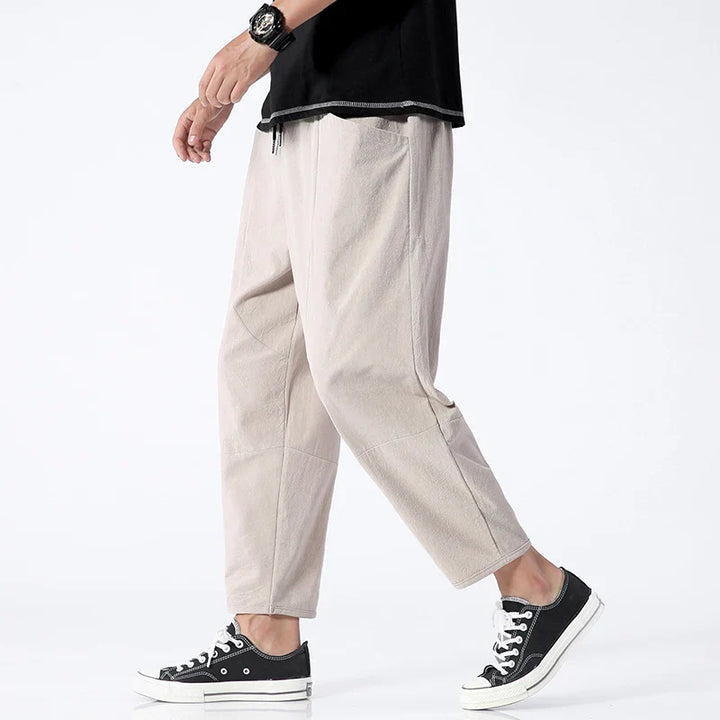 Zen Cropped Cotton Pants