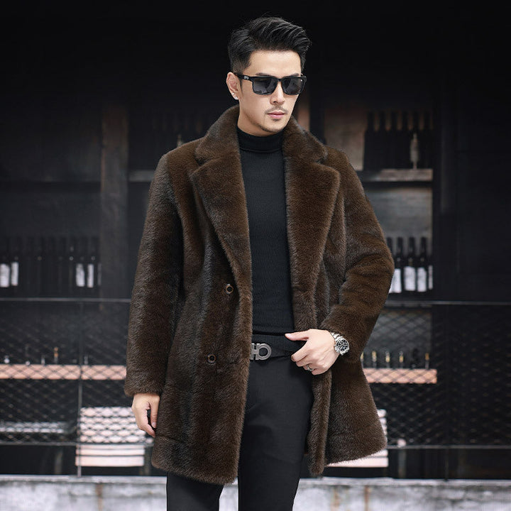 Giovanni Velvet Mink Coat