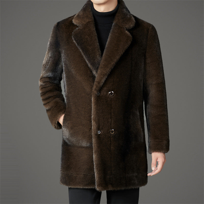 Giovanni Velvet Mink Coat