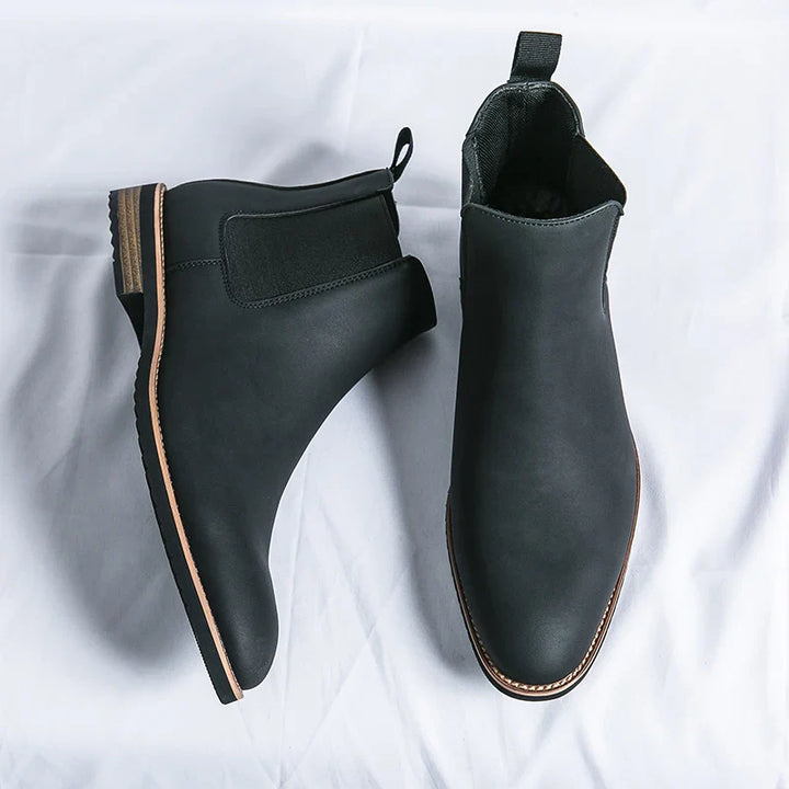 Lorenzo Bellini Leather Chelsea Boots - Ferruccio Mancini Collection