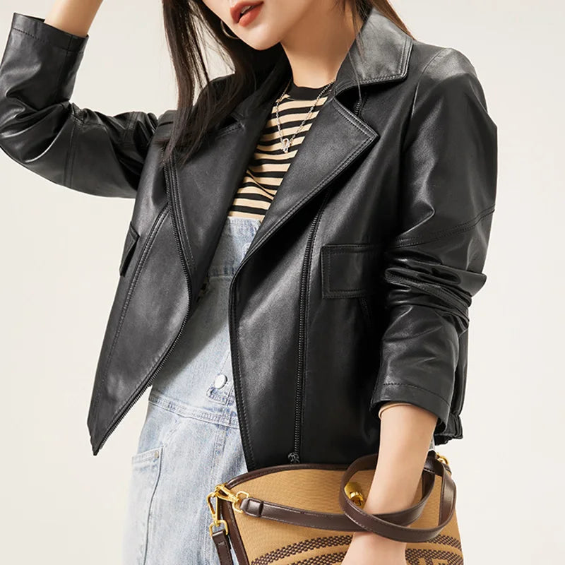 ALESANDRA ATTILI LEATHER JACKET