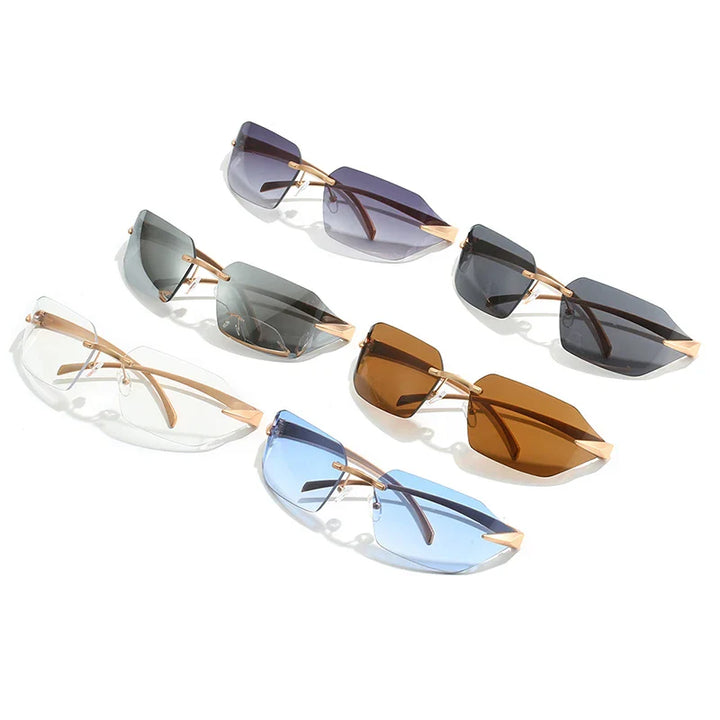 Viper Retro Rimless Shades