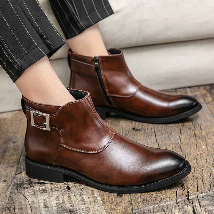 Deseo Genuine Leather Boots - Ferruccio Mancini Collection