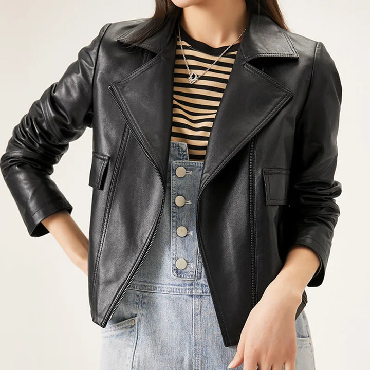 ALESANDRA ATTILI LEATHER JACKET