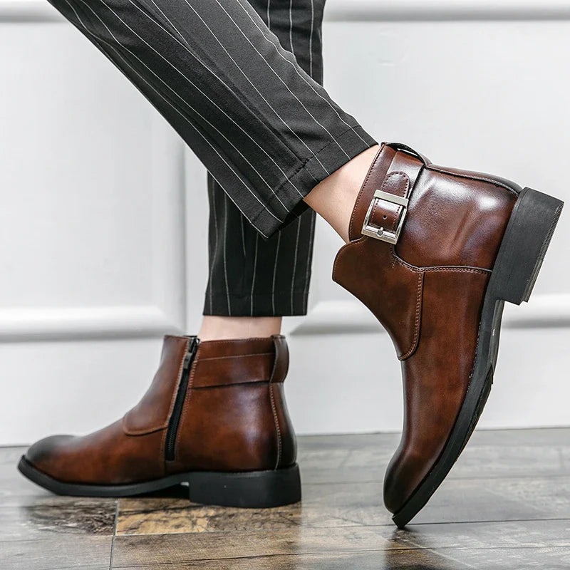 Deseo Genuine Leather Boots - Ferruccio Mancini Collection