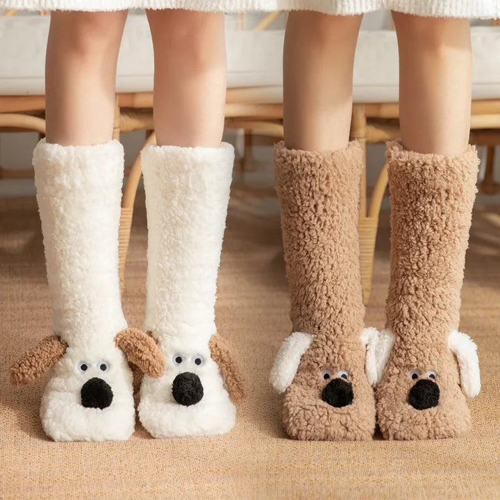 Fluffy Friends Lounge Socks