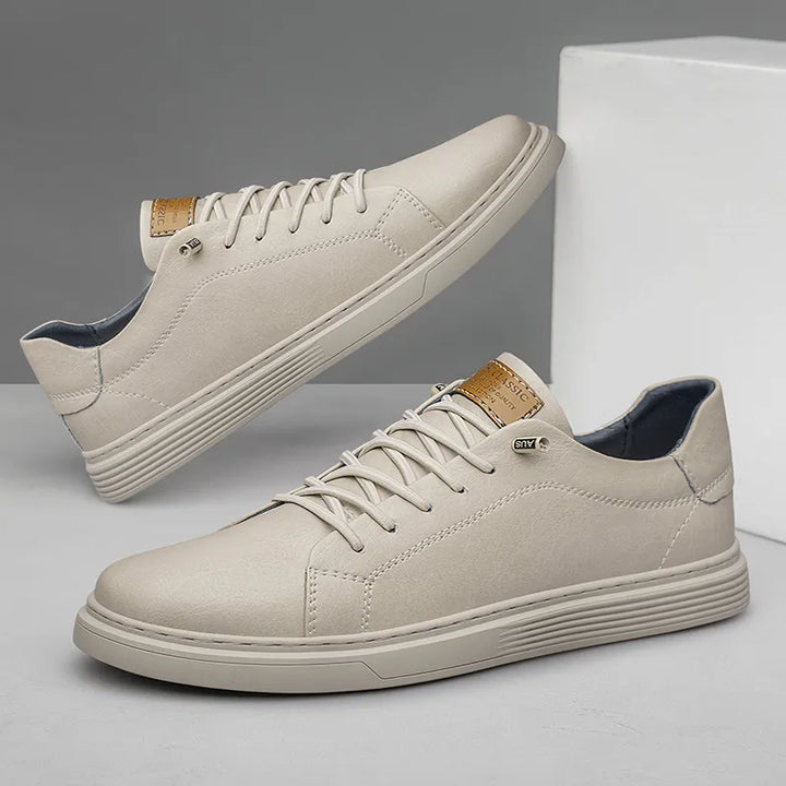 Oliver Barrett Genuine Leather Sneakers - Ferruccio Mancini Collection