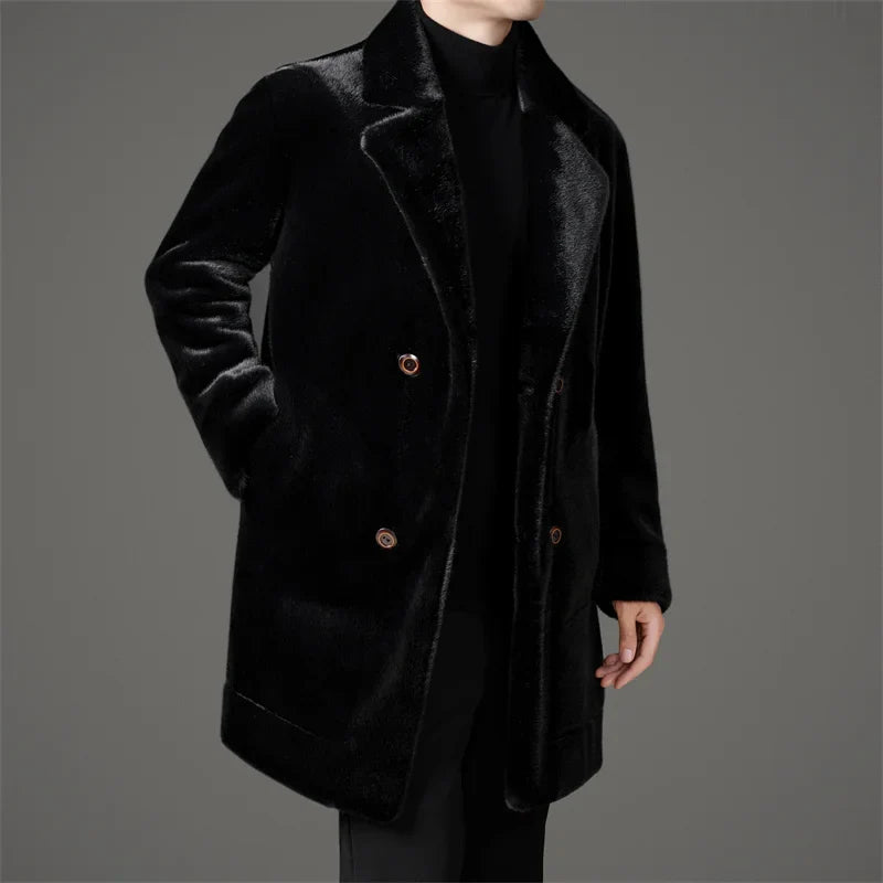 Giovanni Velvet Mink Coat