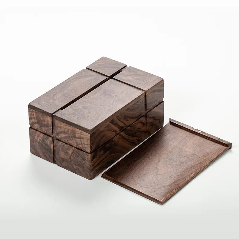 Monarch Walnut Tissue Box