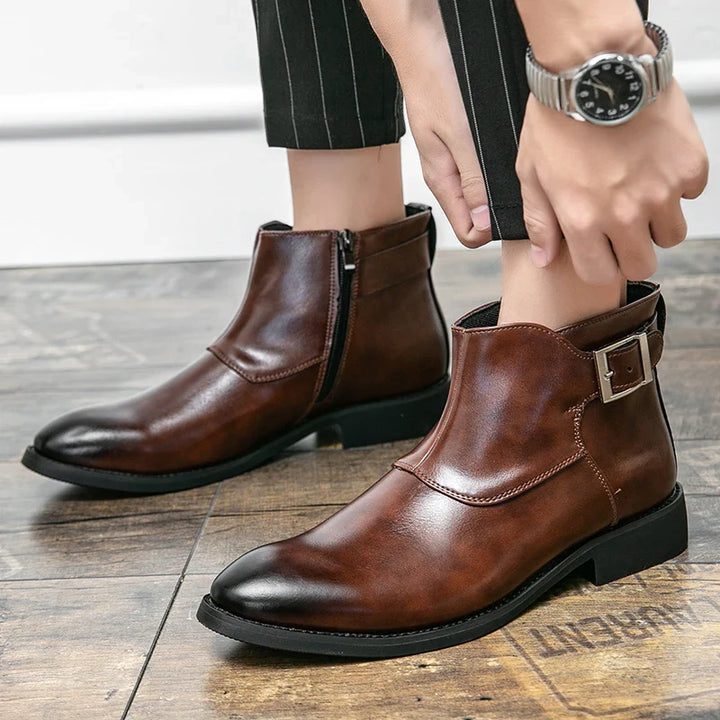 Deseo Genuine Leather Boots - Ferruccio Mancini Collection